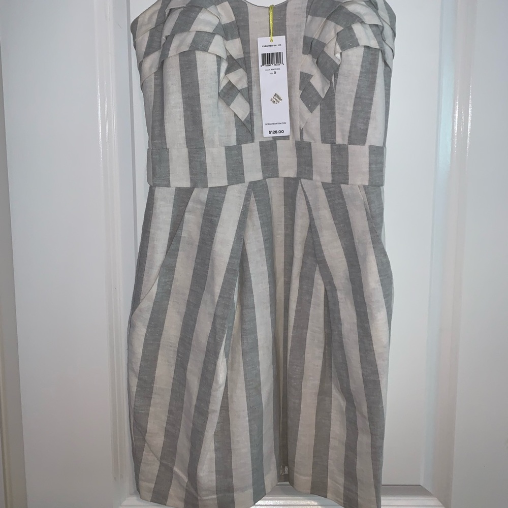 BCBG strapless dress
